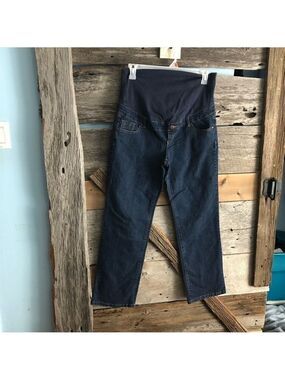 Thyme maternity size large dark wash jeans